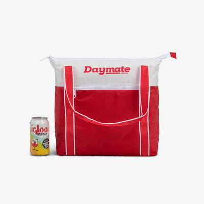 Daymate Foldable Cooler Bag 8L::Red::Holds up to 15 cans