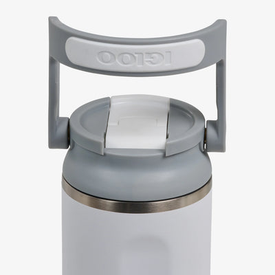 Sport Sipper Bottle 590ml::White::Retention: Up to 24hrs cold / 6hrs hot*