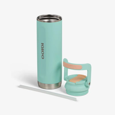 Sport Sipper Bottle 590ml::Seafoam::Double-wall, vacuum-insulated