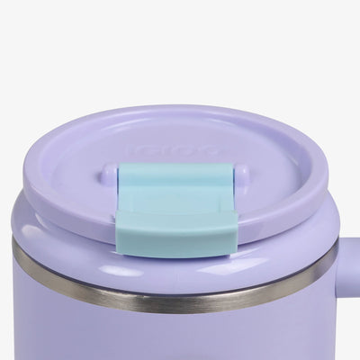 Flip 'n' Sip Travel Mug 946ml::Lilac Breeze::Leakproof Flip 'n' Sip lid