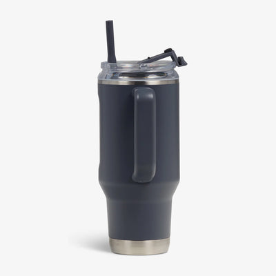 Flip 'n' Sip Travel Mug 946ml::Carbonite::Side handle