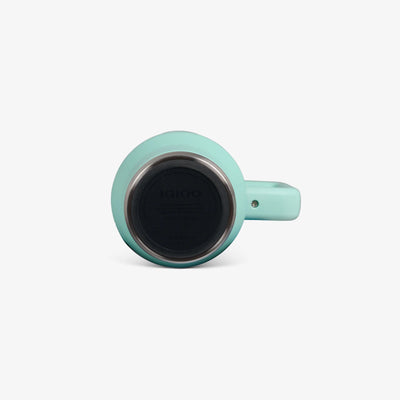 Flip 'n' Sip Travel Mug 946ml::Seafoam::Built-in coaster
