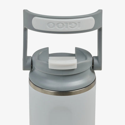 Flip ‘n’ Sip Tumbler 590ml::White::Retention: Up to 24hrs cold / 6hrs hot*