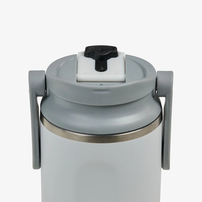 Flip ‘n’ Sip Tumbler 590ml::White::Leakproof Flip 'n' Sip lid