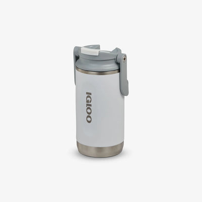 Flip 'n' Sip Tumbler 355ml::White::No-look-sip indicator