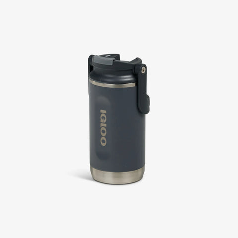  Flip ‘n’ Sip Tumbler 360ml::Carbonite::No-look-sip indicator