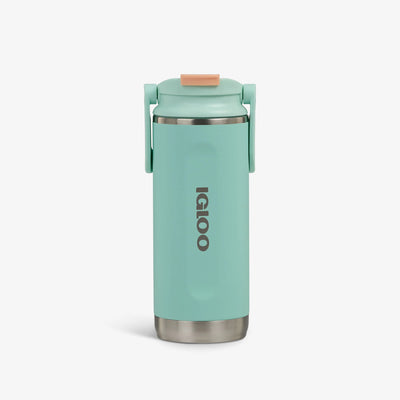 Flip 'n' Sip Tumbler 473ml::Seafoam::Fits in standard cup holders