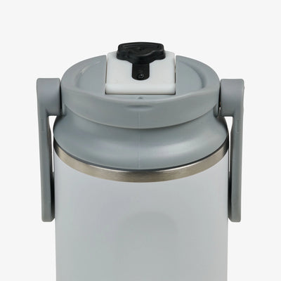 Flip 'n' Sip Tumbler 473ml::White::Leakproof Flip 'n' Sip lid