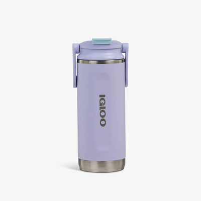 Flip ‘n’ Sip Tumbler 473ml::Lilac Breeze::Fits in standard cup holders