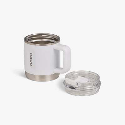 Thermo Mug 425ml::White::Double-wall, vacuum-insulated