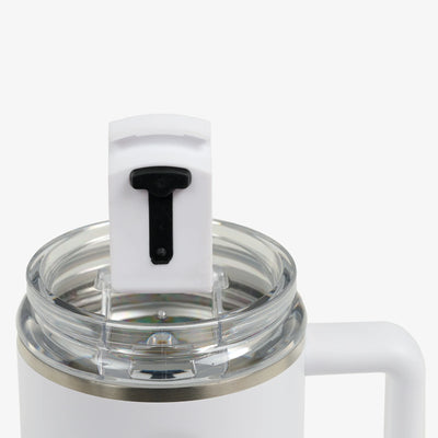 Thermo Mug 425ml::White::Leakproof Flip 'n' Sip lid