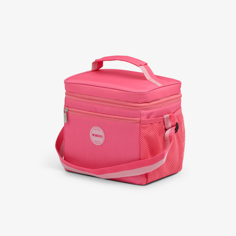 Lunch Cooler Bag 9L::Thrift Pink::Additional Storage Pocket