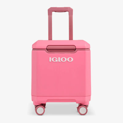 Tag Along Too 360 Spinner Cooler 19L::Thrift Pink::360-degree spinner wheels