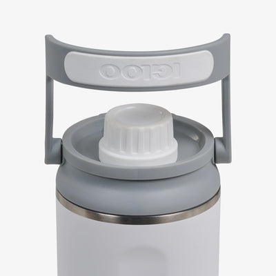 Twist 'n' Chug Bottle 1065ml::White::1/4 turn chugger cap