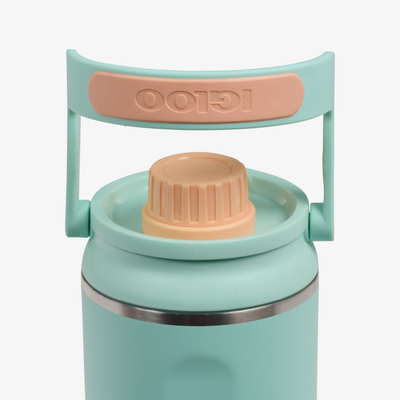 Twist 'n' Chug Bottle 1064ml::Seafoam::1/4 turn chugger cap