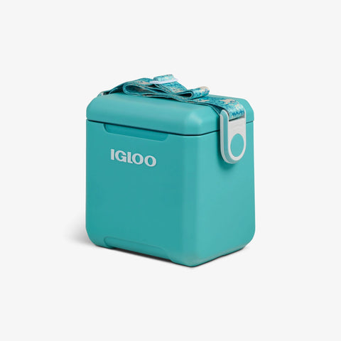 Tag Along Too Remix Cooler 10L::Lagoon:: Lockable lid w/ gasket