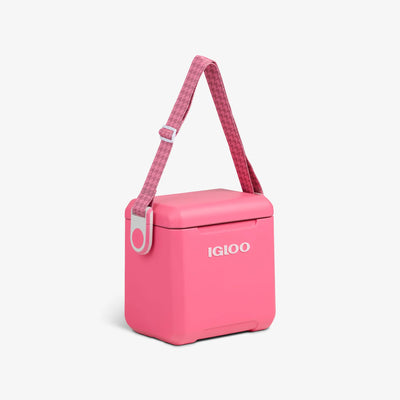 Tag Along Too Remix Cooler 10L::Thrift Pink:: Adjustable strap