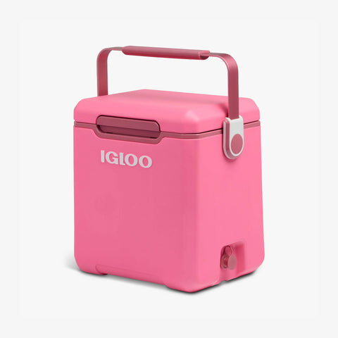 Tag Along Too Highrise Cooler 18L::Thrift Pink::One-touch lid latch