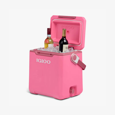 Tag Along Too Highrise Cooler 18L::Thrift Pink::Insulated body & lid