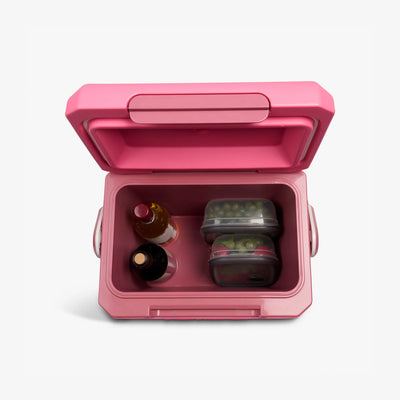 Tag Along Too Highrise Cooler 18L::Thrift Pink::Leak-resistant lid gasket