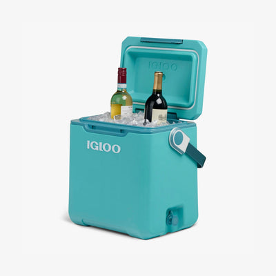 Tag Along Too Highrise Cooler 18L::Lagoon::Insulated body & lid