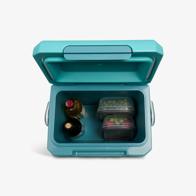 Tag Along Too Highrise Cooler 18L::Lagoon:: Leak-resistant lid gasket
